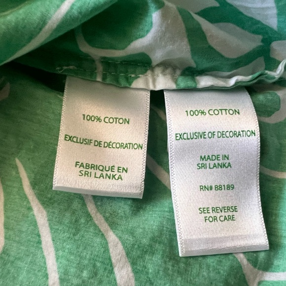 Lilly Pulitzer Sz XL Camryn Tunic in Spearmint Green Kiss My Tulips Top - Picture 13 of 14